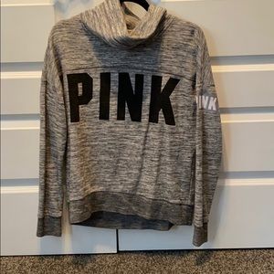 VS PINK Gray Sweatshirt XSmall